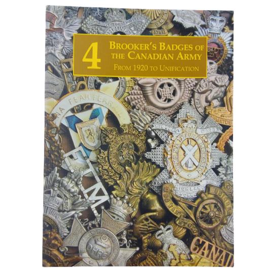 WW2 Canadian Brookers Badges Army 7 Volume Set 1920 to Unification Cap Badge Reference Books
