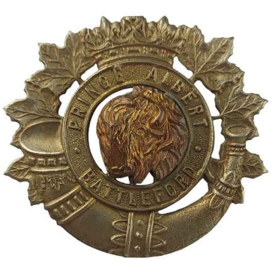 WW2 Canadian Prince Albert Battleford Cap Badge