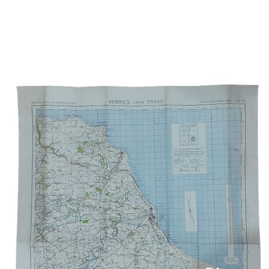 WW2 British Ordnance Survey Map Of England And Wales