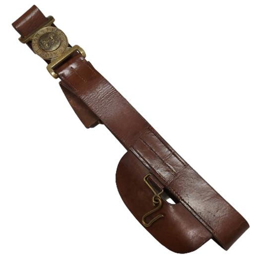 Named WW1 British Sword Belt With Buckle