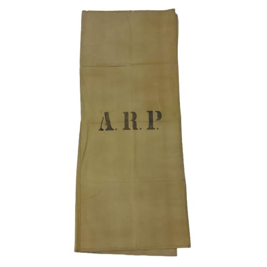 WW2 Canadian ARP Air Raid Patrol Canvas Tarp