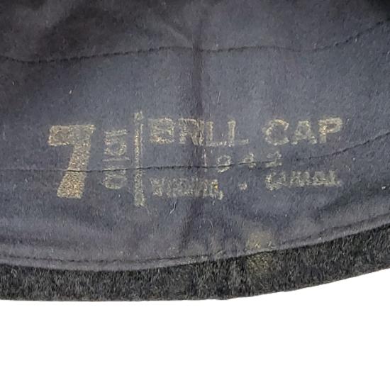 WW2 RCAF Royal Canadian Air Force Winter Brill Cap