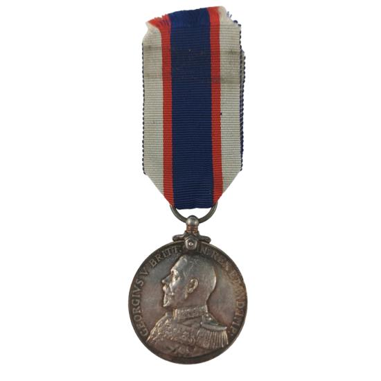 WW1 British Naval Long Service Good Conduct Medal