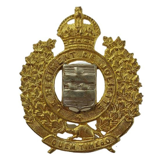 WW2 Canadian Regiment De Joliette Cap Badge