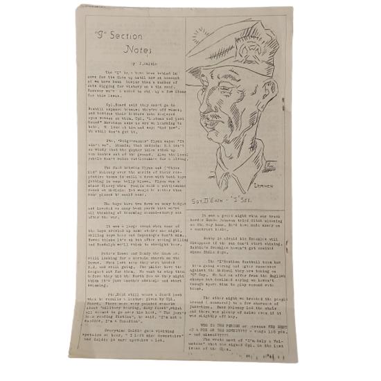 WW2 Calgary Highlanders 'The Glen' Regiment Journal March 1942