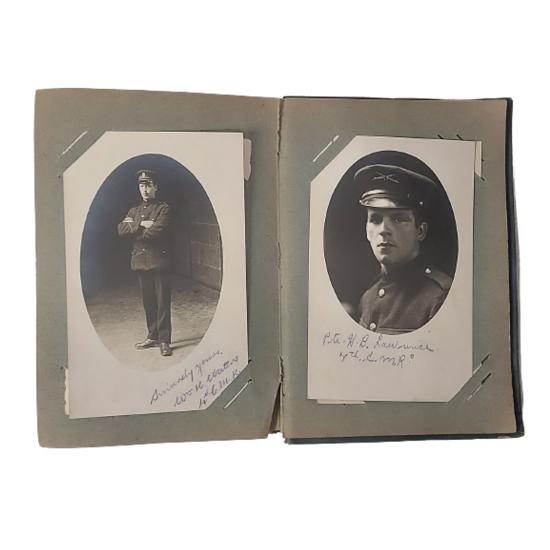 WW1 Canadian-British POW Prisoner Of War Photo Album