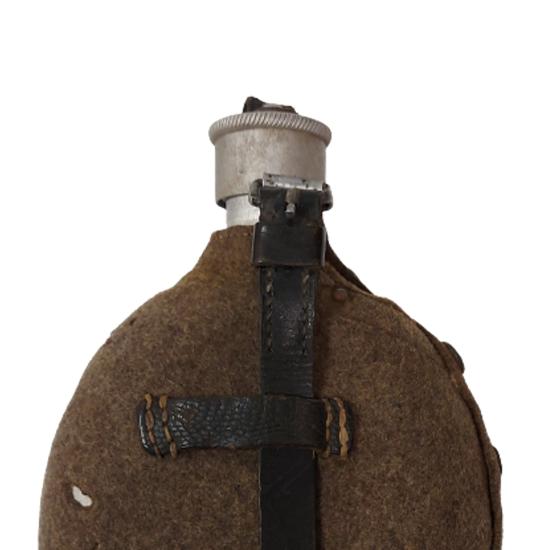 WW2 German Army M31 Canteen With Cup And Carrier