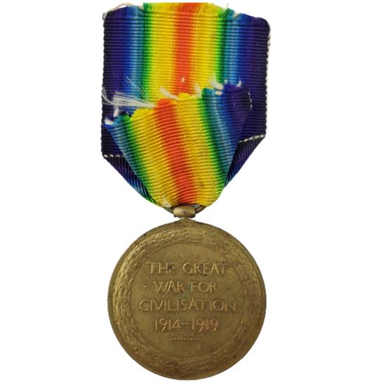 WW1 British Victory Medal - Devon Regiment