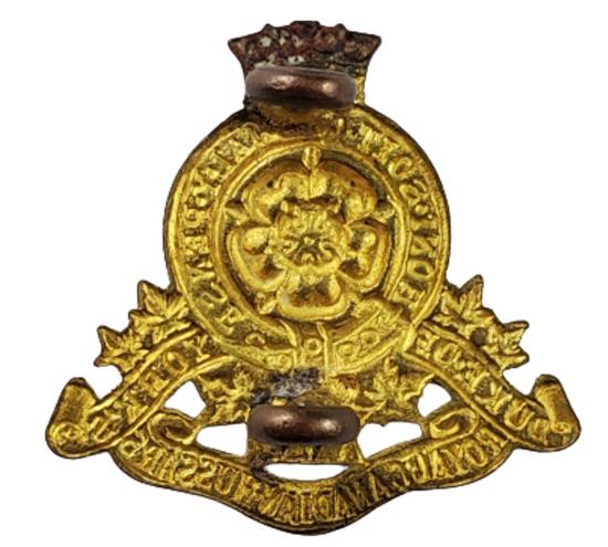 WW2 Royal Canadian Hussars, 17th Duke Of York Collar Badge