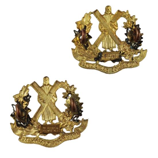 Saint Andrews College Collar Badge Pair - Gaunt Montreal