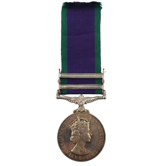 Post-WW2 British General Service Medal 1962 Royal Navy – Canadian ...