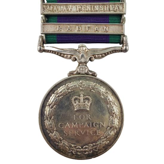 British General Service Medal 1962 Royal Navy