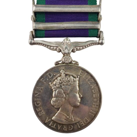 British General Service Medal 1962 Royal Navy