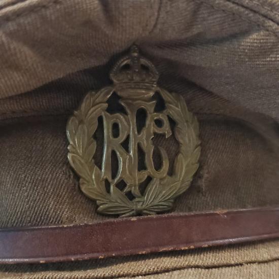 WW1 RFC Royal Flying Corps Visor Cap