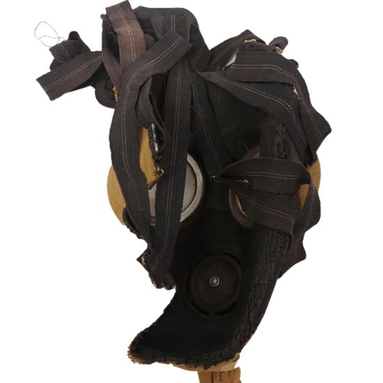 WW2 Canadian Long Hose Respirator In Carrier