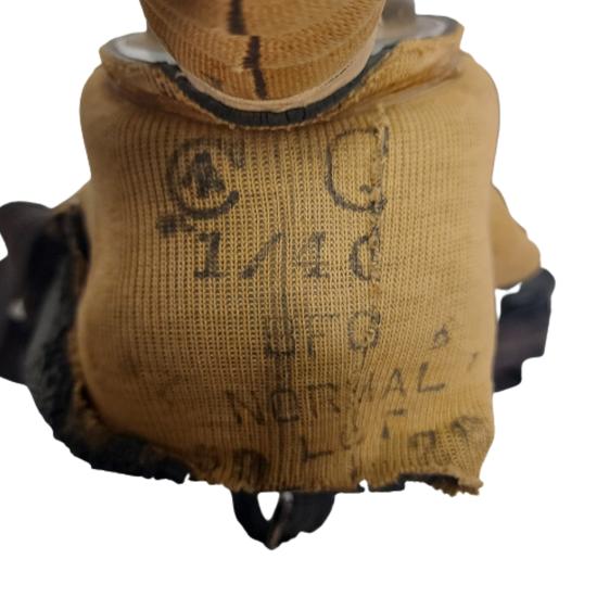 WW2 Canadian Long Hose Respirator In Carrier