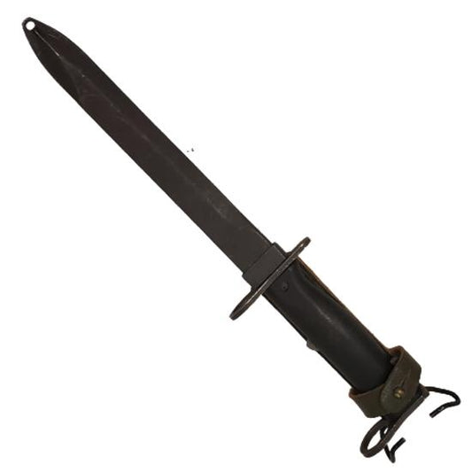 Post-WW2 French Mas 49/56 Bayonet And Scabbard With Frog