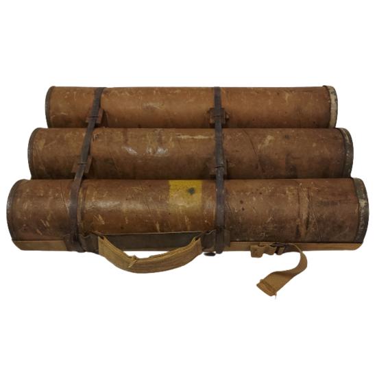 WW2 Canadian Piat - 3 Inch Mortar Ammunition Carrier Tubes