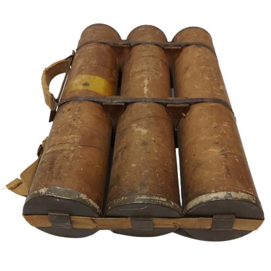 WW2 Canadian Piat - 3 Inch Mortar Ammunition Carrier Tubes