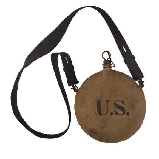 U.S. Indian Wars Model 1878 Cavalry Canteen With Carrier