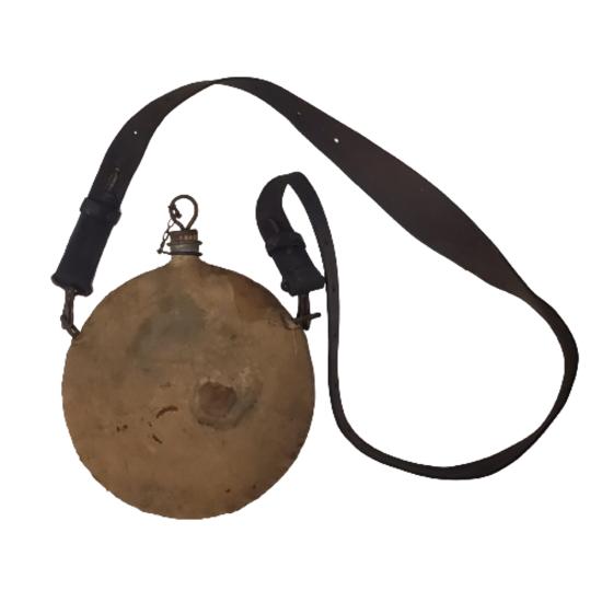 U.S. Indian Wars Model 1878 Cavalry Canteen With Carrier