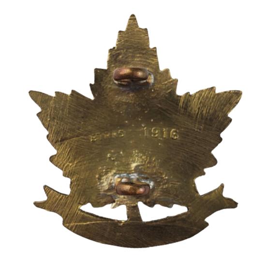 WW1 203rd Battalion (Winnipeg Rifles) Collar Badge - Birks