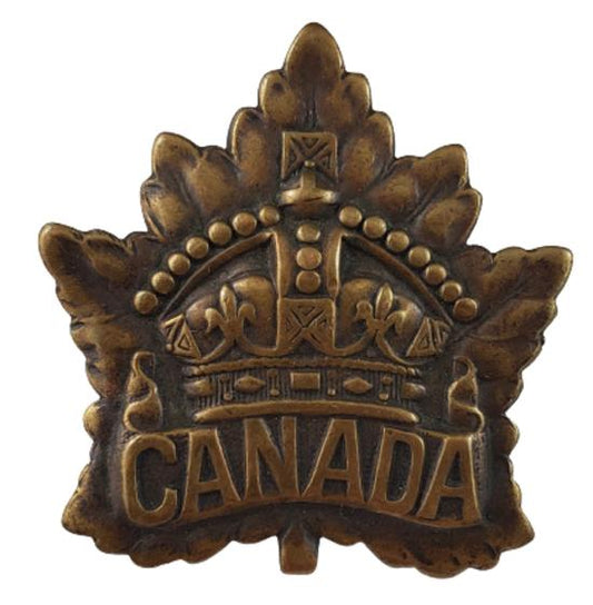 WW1 Canadian General Service Cap Badge - Roden