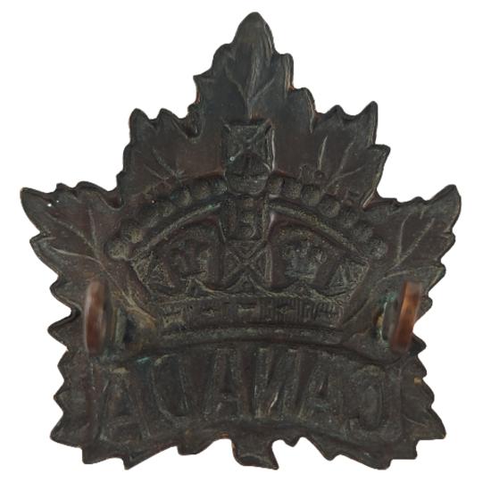 WW1 Canadian General Service Cap Badge - Birks 1915