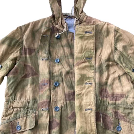 WW2 German 1943 Pattern Non-Reversible Camouflage Sumpftarn Parka