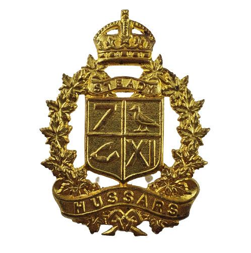 WW2 Canadian 7th 11th Hussars Cap Badge