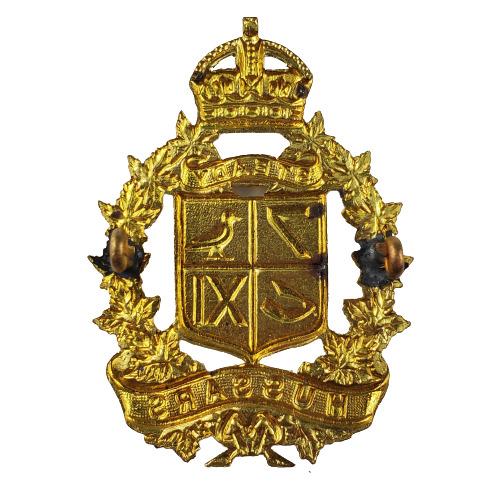 WW2 Canadian 7th 11th Hussars Cap Badge