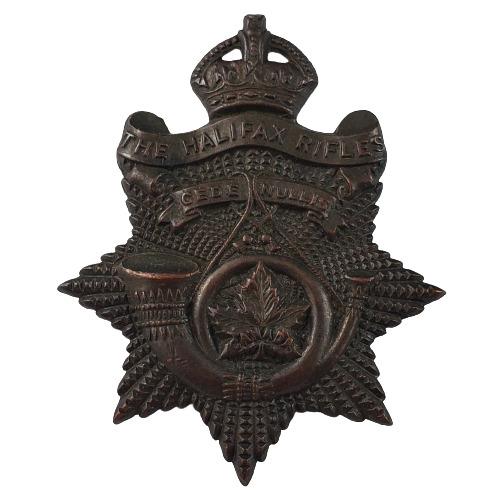 WW2 Canadian Halifax Rifles Cap Badge