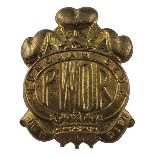 WW2 Canadian Princess of Wales' Own Rifles Cap Badge