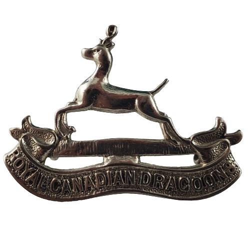 WW2 Royal Canadian Dragoons Cap Badge