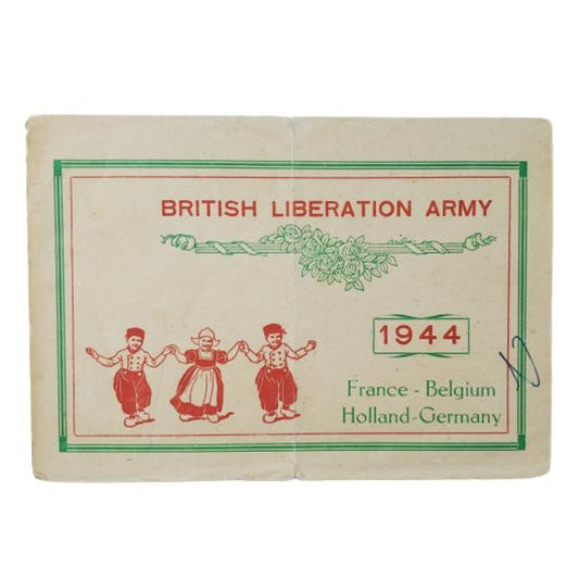 1944 British Liberation Army Christmas Card
