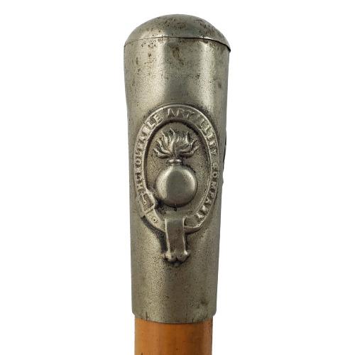 WW1-WW2 British Honorable Artillery Officer's Swagger Stick