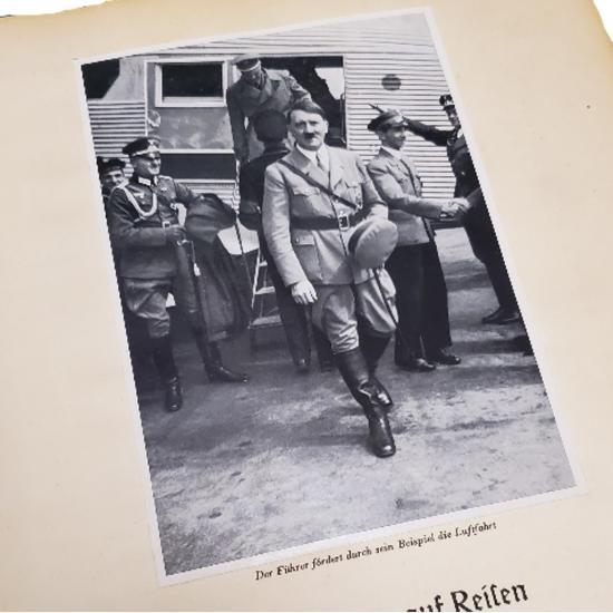 1935 German Adolf Hitler Propaganda Photograph Book