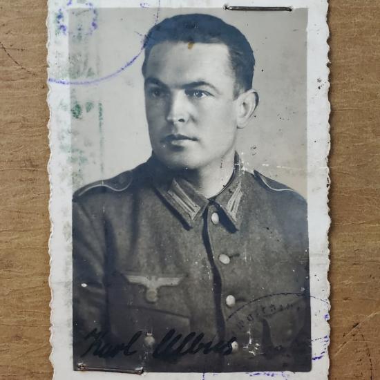 WW2 German Soldbuch Book - Russian POW - With Paperwork