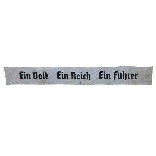 WW2 German NSDAP Slogan Banner