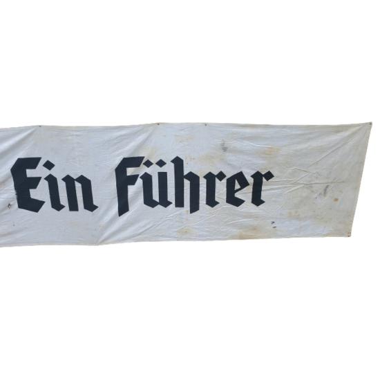 WW2 German NSDAP Slogan Banner