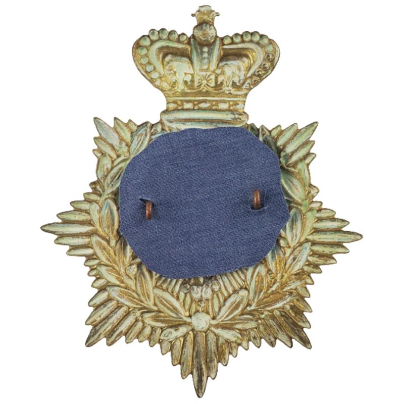 Victorian British 13th Regiment Of Foot (The Somerset Light Infantry) Helmet plate