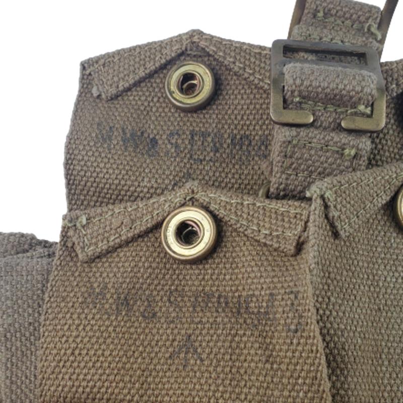 WW2 P37 Rifle Ammunition Pouches - Matching Pair