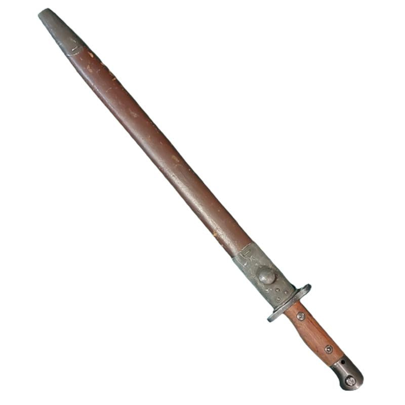 WW1 Australian Re-Issue Pattern 1907 Bayonet In Scabbard