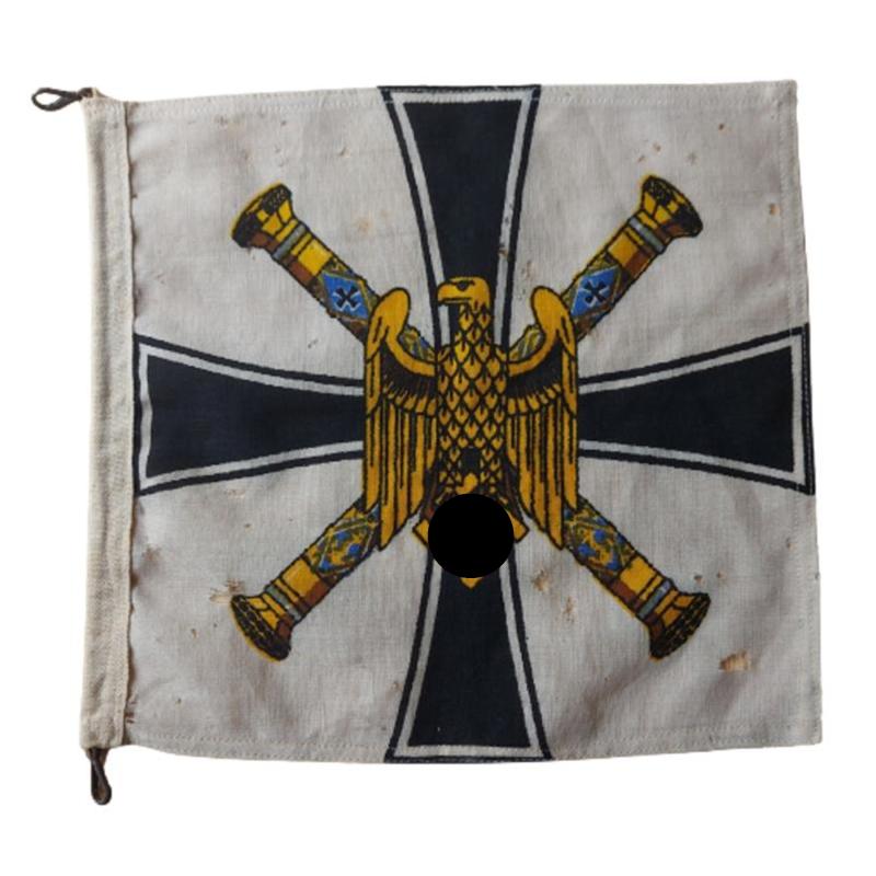 WW2 German Kriegsmarine Grobadmirals Vehicle Rank / Command Flag