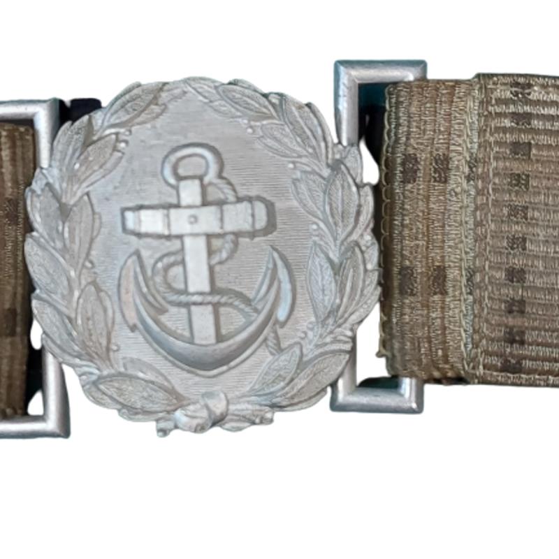 WW2 German Kriegsmarine Administrative Official's Brocade Belt And Buckle