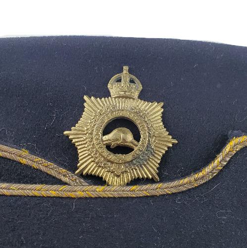 Named Pre-WW1 Canadian Army Service Corps Colored Field Service Cap Dated 1900