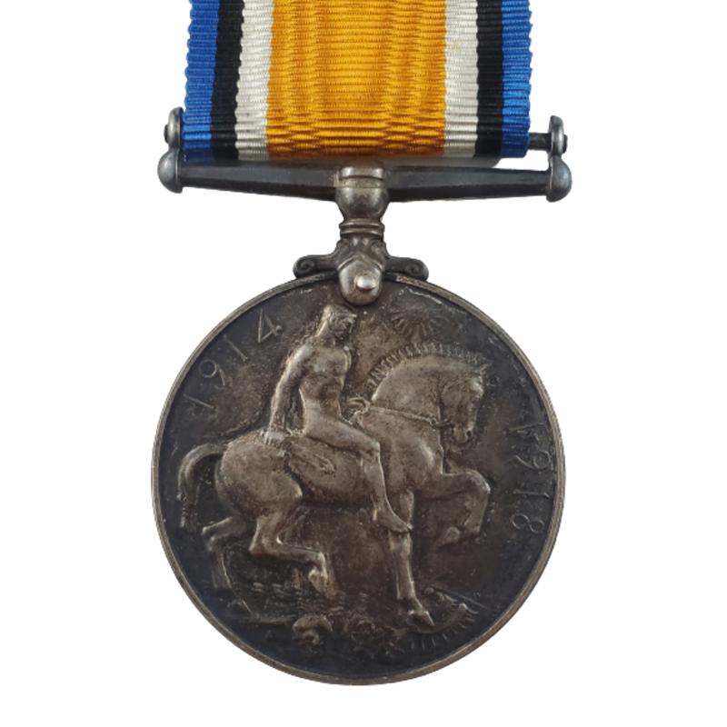 WW1 British Medal Pair - Devon Regiment