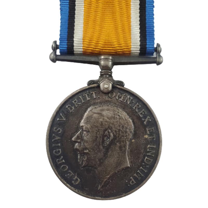 WW1 British Medal Pair - Devon Regiment