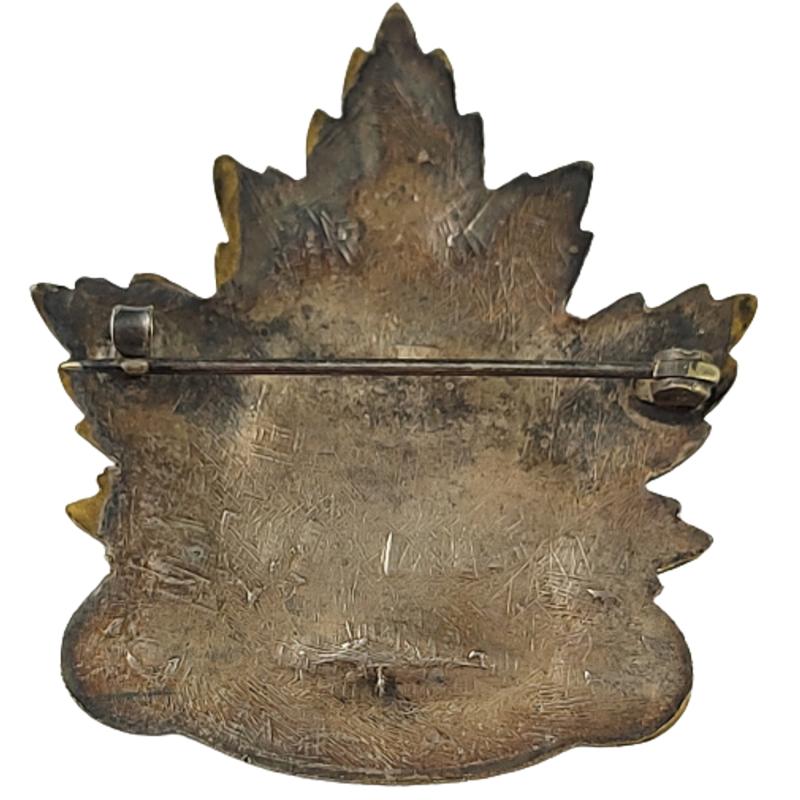 WW1 Canadian Winnipeg Forestry Corps Officer's Cap Badge