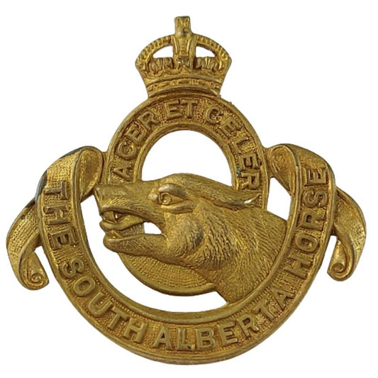 Southern Alberta Horse Cap Badge - Scully Montreal
